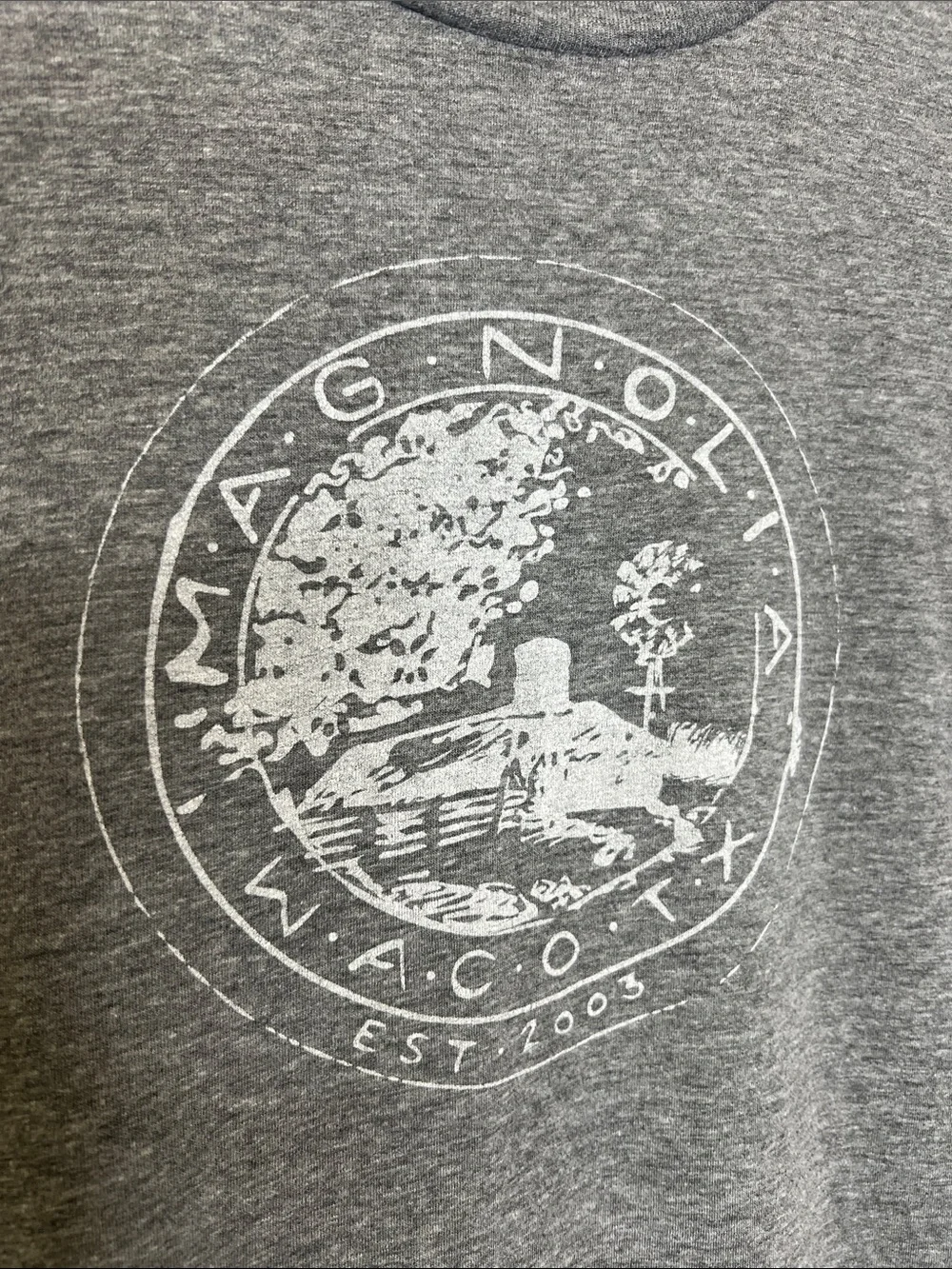 Magnolia Waco TX Gray Destination Tee - Picture 4 of 8
